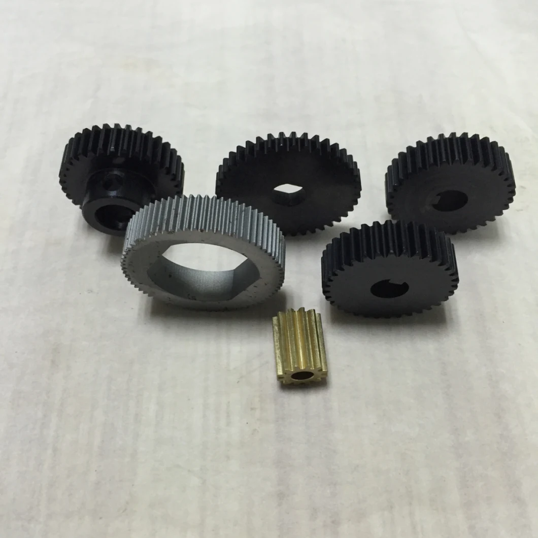 Professional CNC Turning Metal Steel Drive Gear and Spur Helical Pinion Gear Transmission Gear